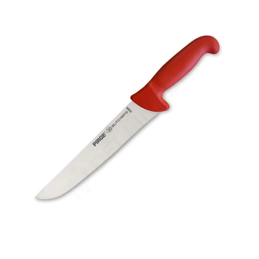foto �eznick� pl�tkovac� n�� 220 mm �erven� Pirge BUTCHER S
